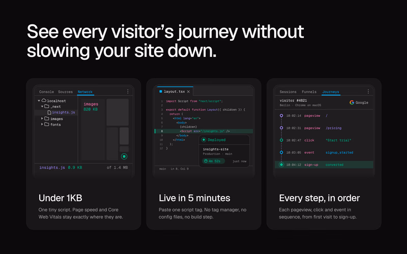 Developer tool features preview
