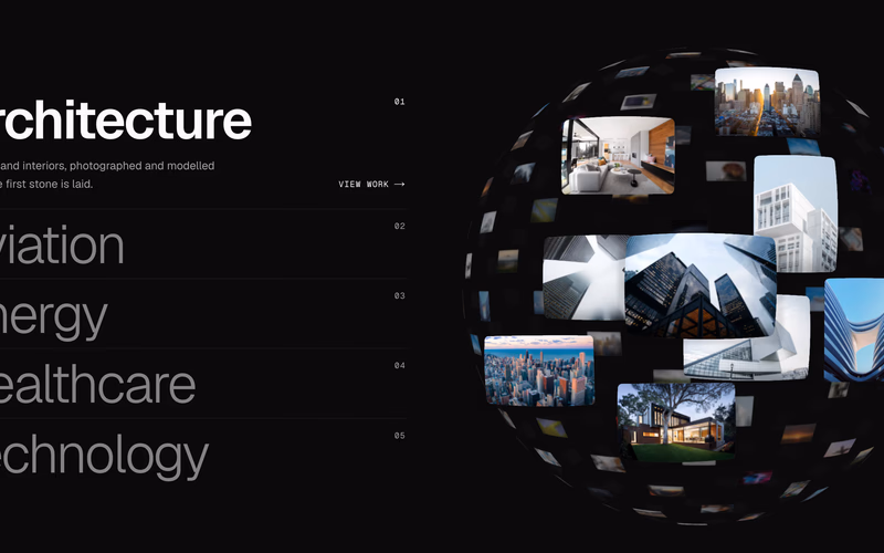 Feature index sphere preview